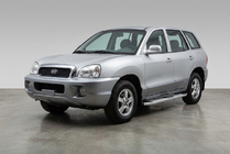 Hyundai Santa Fe 1 2000–2006 Mevsim Grey sānu pakāpieni (2 gab., alumīnijs) foto 1