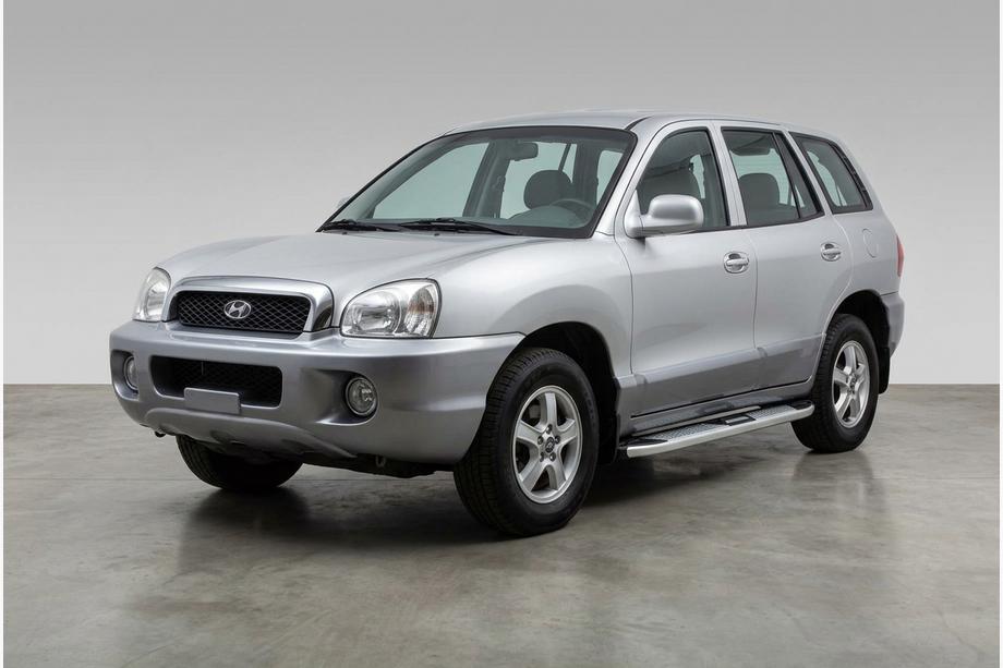 Hyundai Santa Fe 1 2000–2006 Mevsim Grey sānu pakāpieni (2 gab., alumīnijs) Image