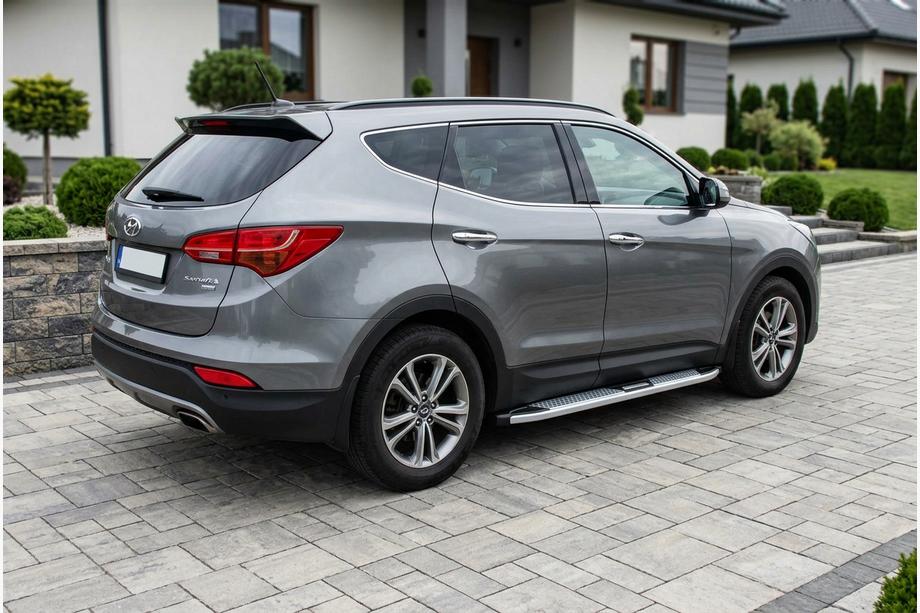 Hyundai Santa Fe 3 2012–2018 Mevsim Grey sānu pakāpieni (2 gab., alumīnijs) Foto 1
