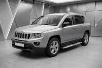 Jeep Compass 2006–2016 Mevsim Grey sānu pakāpieni (2 gab., alumīnijs) foto 1