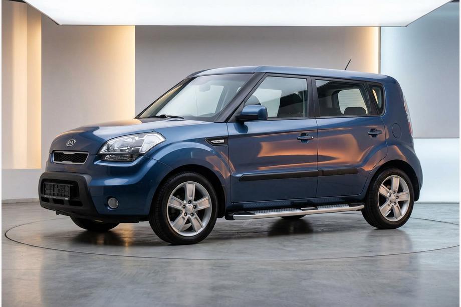 Kia Soul I 2008–2013 Mevsim Grey sānu pakāpieni (2 gab., alumīnijs) Foto 1