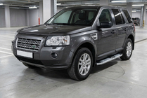 Land Rover Freelander II 2006–2014 Mevsim Grey sānu pakāpieni (2 gab., alumīnijs) foto 1