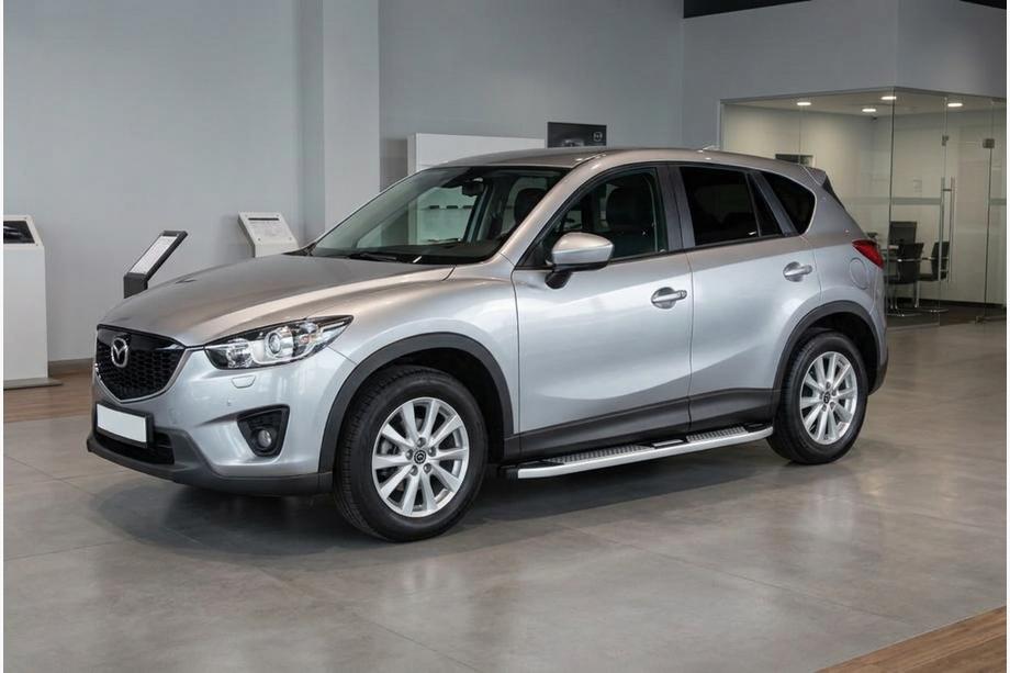 Mazda CX-5 2012–2017 Mevsim Grey sānu pakāpieni (2 gab., alumīnijs) Foto 1