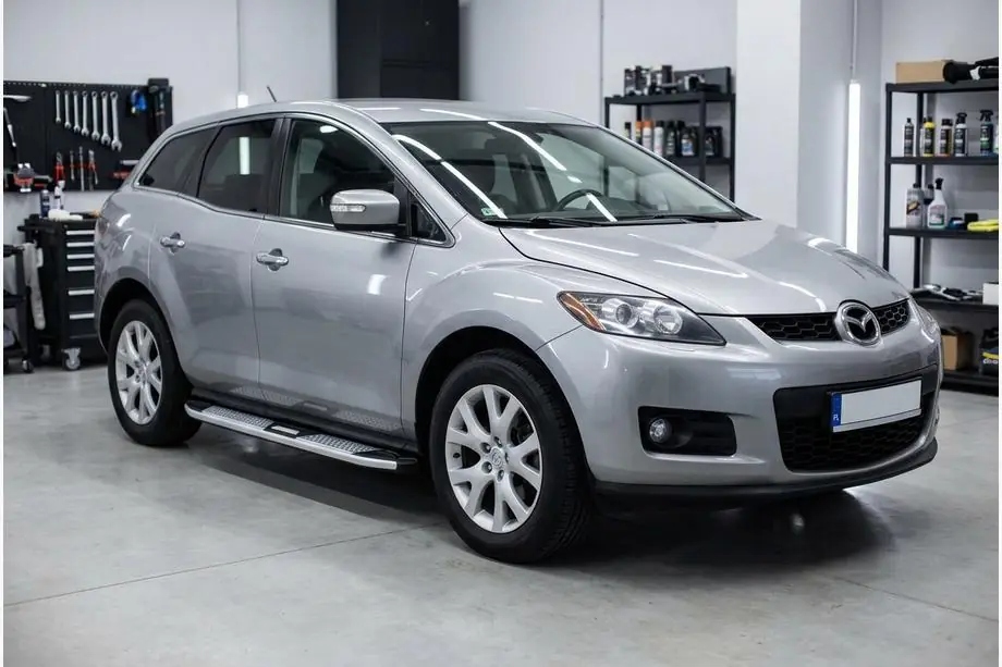 Mazda CX-7 2006–2012 Mevsim Grey sānu pakāpieni (2 gab., alumīnijs) Image
