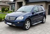 Mercedes ML W164 2005–2011 Mevsim Grey sānu pakāpieni (2 gab., alumīnijs) foto 1