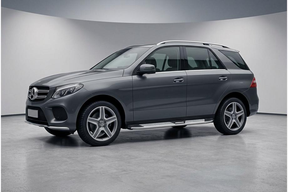 Mercedes GLE/ML class W166 2011–2018 Mevsim Grey sānu pakāpieni (2 gab., alumīnijs) Image
