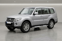 Mitsubishi Pajero Wagon IV 2006–2021 Mevsim Grey sānu pakāpieni (2 gab., alumīnijs) foto 1