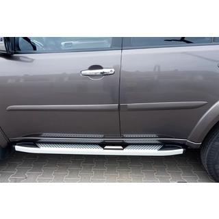 Mevsim Grey sānu pakāpieni (2 gab., alumīnijs) Mitsubishi Pajero Sport 2008–2015 foto 1
