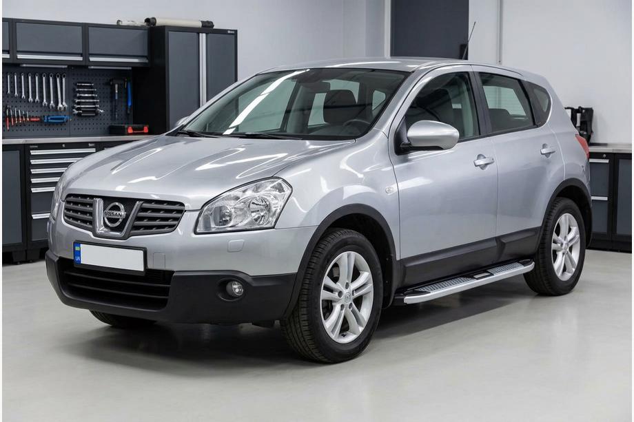 Nissan Qashqai 2007–2010 Mevsim Grey sānu pakāpieni (2 gab., alumīnijs) Image