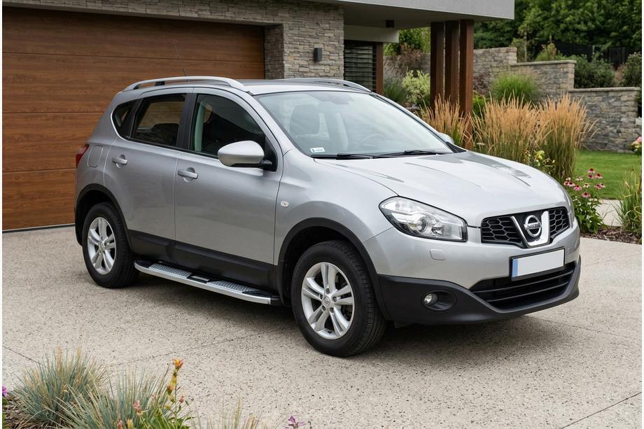 Nissan Qashqai 2010–2014 Mevsim Grey sānu pakāpieni (2 gab., alumīnijs) Image