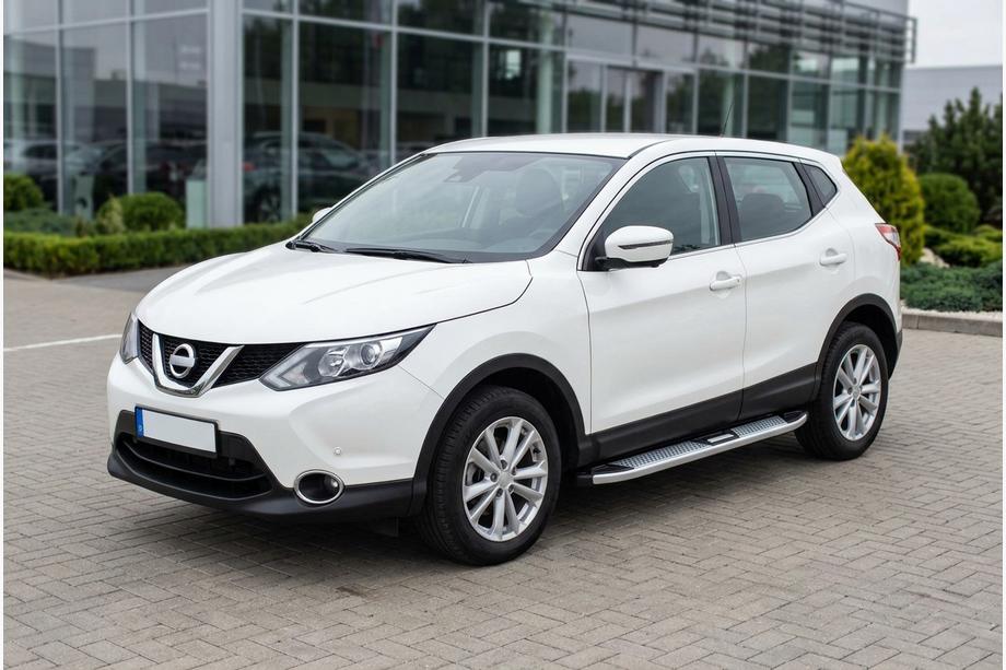 Nissan Qashqai 2014–2021 Mevsim Grey sānu pakāpieni (2 gab., alumīnijs) Foto 1