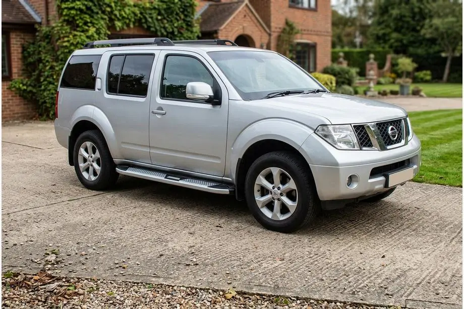 Nissan Pathfinder R51 2005–2014 Mevsim Grey sānu pakāpieni (2 gab., alumīnijs) Foto 1