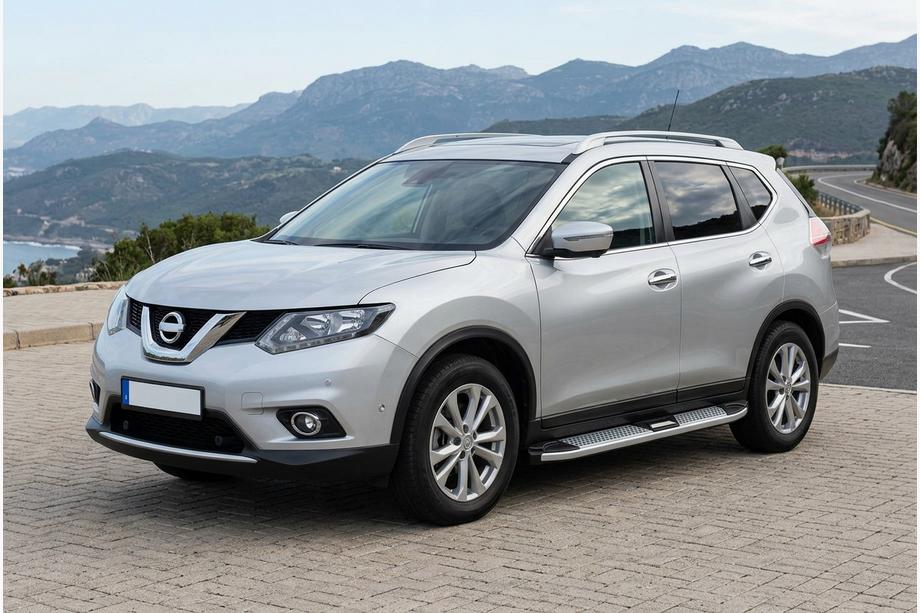 Nissan X-trail T32/Rogue 2014–2021 Mevsim Grey sānu pakāpieni (2 gab., alumīnijs) Image
