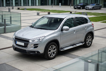 Peugeot 4008 2012–2017 Mevsim Grey sānu pakāpieni (2 gab., alumīnijs) foto 1