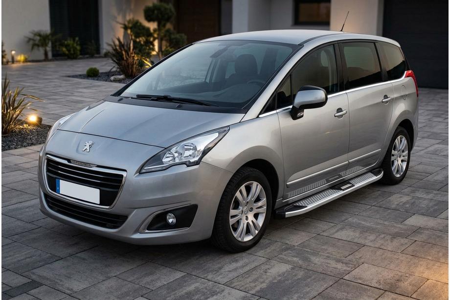 Peugeot 5008 2009–2016 Mevsim Grey sānu pakāpieni (2 gab., alumīnijs) Foto 1