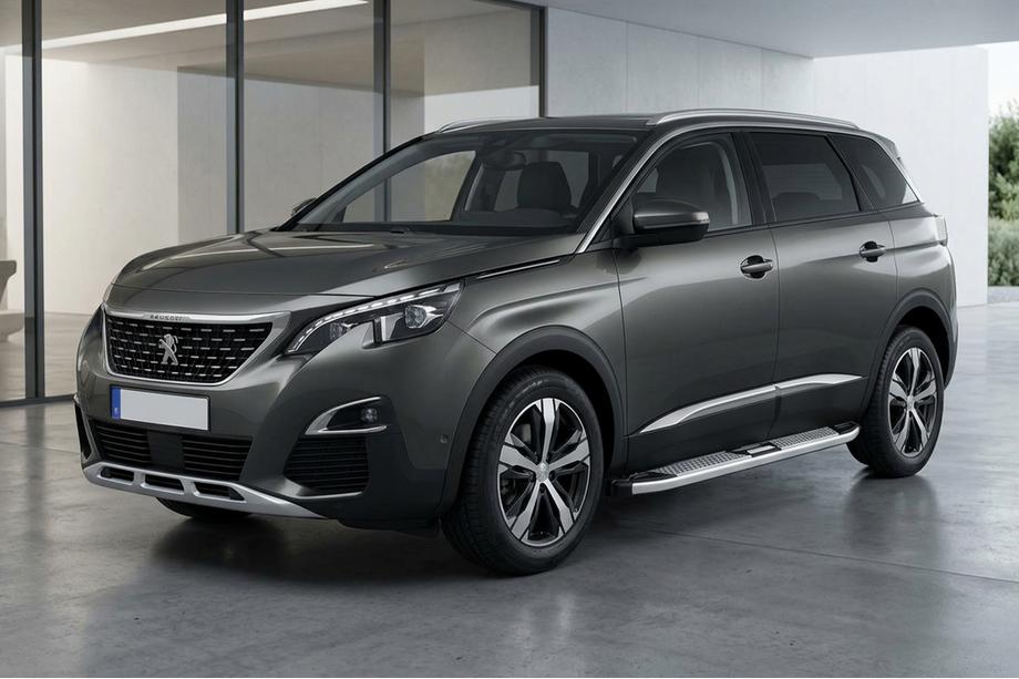 Peugeot 5008 2016–2023 Mevsim Grey sānu pakāpieni (2 gab., alumīnijs) Image