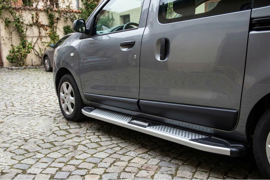 Renault Dokker 2013–2022 Mevsim Grey sānu pakāpieni (2 gab., alumīnijs) Image