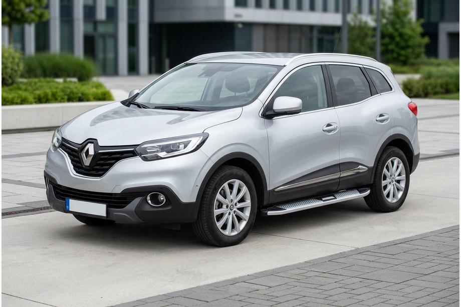 Renault Kadjar 2015–2022 Mevsim Grey sānu pakāpieni (2 gab., alumīnijs) Image