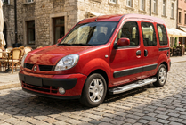 Renault Kangoo 1998–2008 Mevsim Grey sānu pakāpieni (2 gab., alumīnijs) foto 1