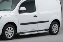 Renault Kangoo 2008–2020 Mevsim Grey sānu pakāpieni (2 gab., alumīnijs) foto 1