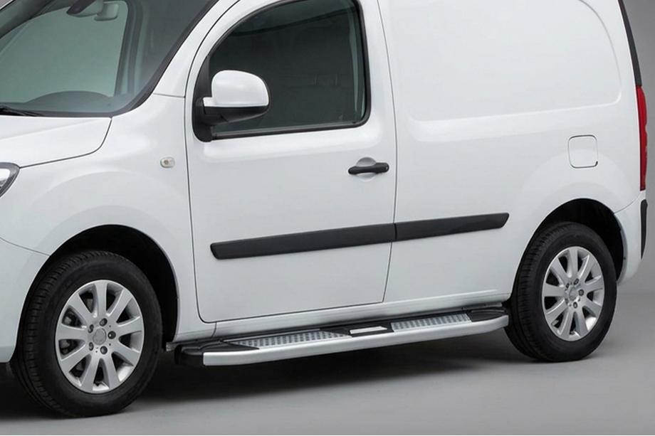 Renault Kangoo 2008–2020 Mevsim Grey sānu pakāpieni (2 gab., alumīnijs) Image