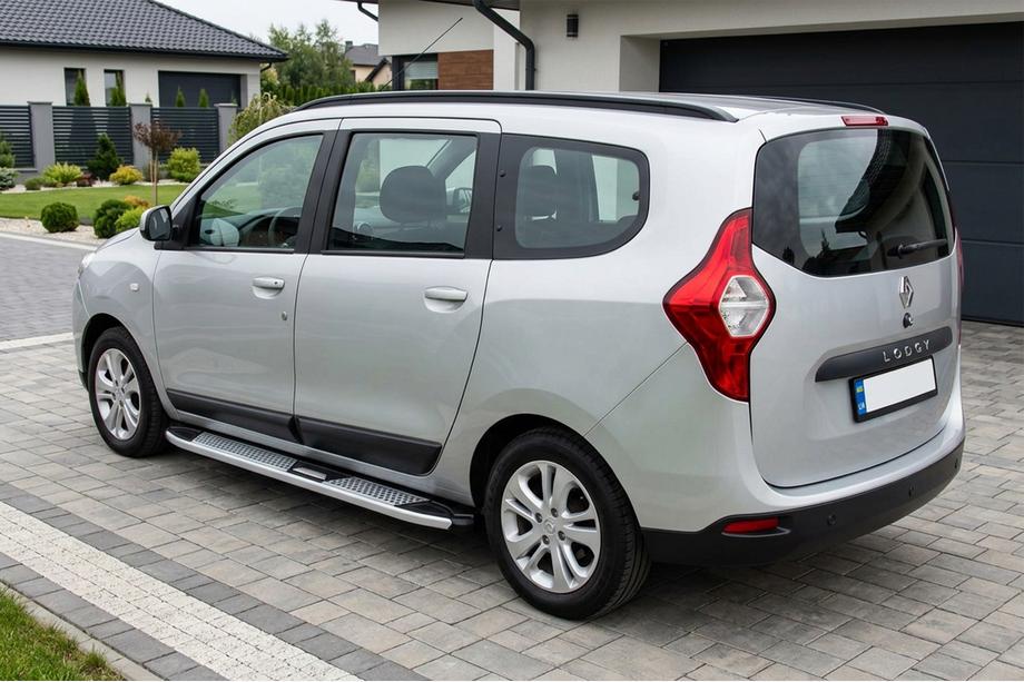 Renault Lodgy 2013–2022 Mevsim Grey sānu pakāpieni (2 gab., alumīnijs) Foto 1
