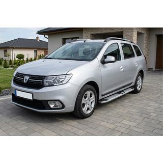 Mevsim Grey sānu pakāpieni (2 gab., alumīnijs) Renault Logan MCV 2013–2022 foto 1