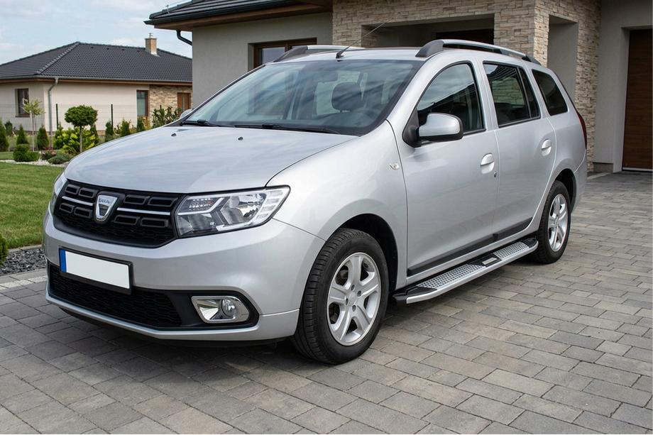 Renault Logan MCV 2013–2022 Mevsim Grey sānu pakāpieni (2 gab., alumīnijs) Image