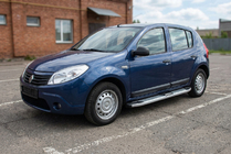 Renault Sandero 2007–2013 Mevsim Grey sānu pakāpieni (2 gab., alumīnijs) foto 1