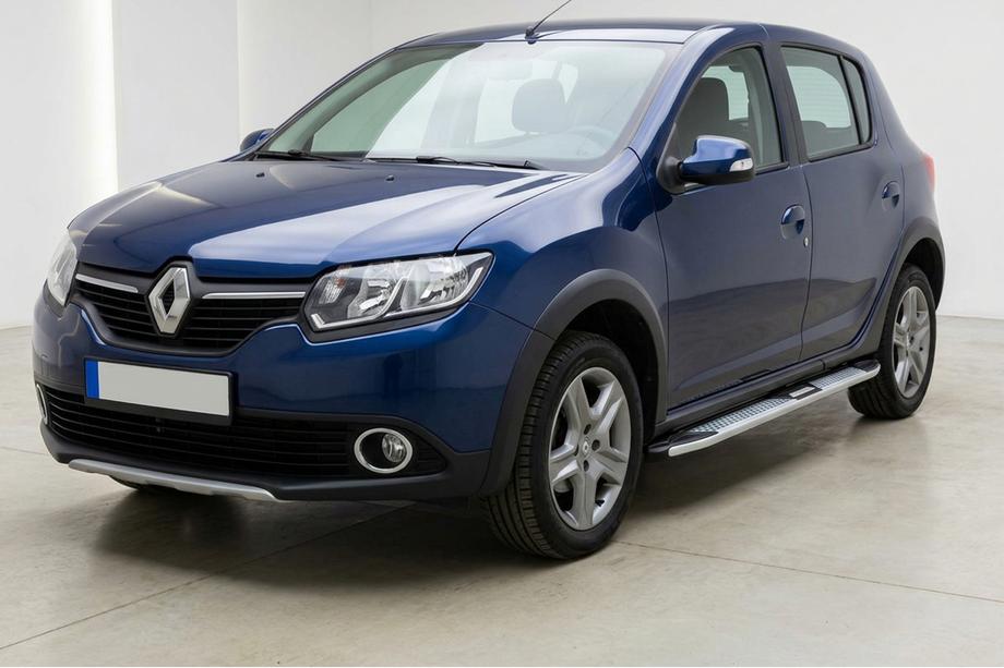 Renault Sandero 2013–2022 Mevsim Grey sānu pakāpieni (2 gab., alumīnijs) Image