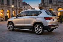 Seat Ateca 2016– Mevsim Grey sānu pakāpieni (2 gab., alumīnijs) foto 1