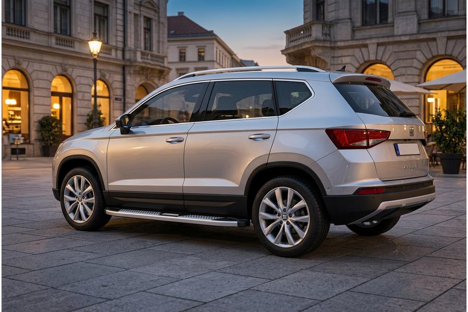 Seat Ateca 2016– Mevsim Grey sānu pakāpieni (2 gab., alumīnijs) Image