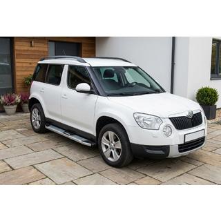 Mevsim Grey sānu pakāpieni (2 gab., alumīnijs) Skoda Yeti 2009–2017 foto 1
