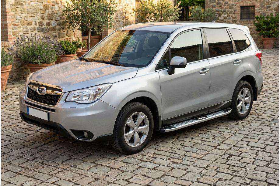 Subaru Forester 2013–2018 Mevsim Grey sānu pakāpieni (2 gab., alumīnijs) Image