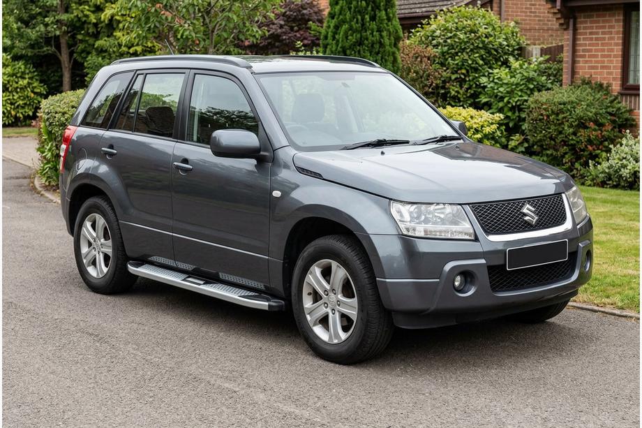 Suzuki Grand Vitara 2005–2017 Mevsim Grey sānu pakāpieni (2 gab., alumīnijs) Image