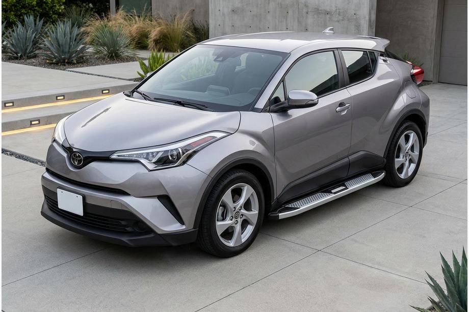 Toyota C-HR 2016–2023 Mevsim Grey sānu pakāpieni (2 gab., alumīnijs) Image