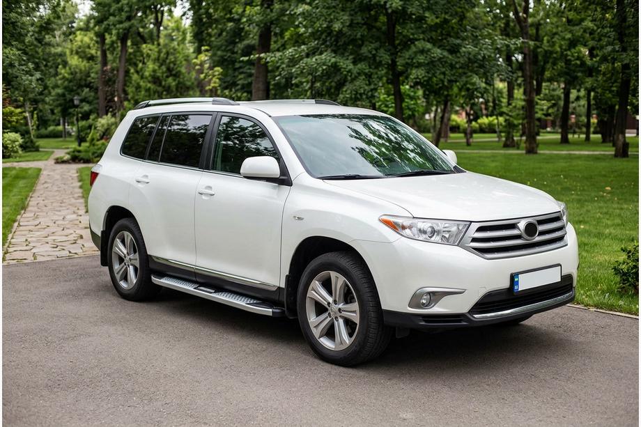 Toyota Highlander 2008–2013 Mevsim Grey sānu pakāpieni (2 gab., alumīnijs) Foto 1