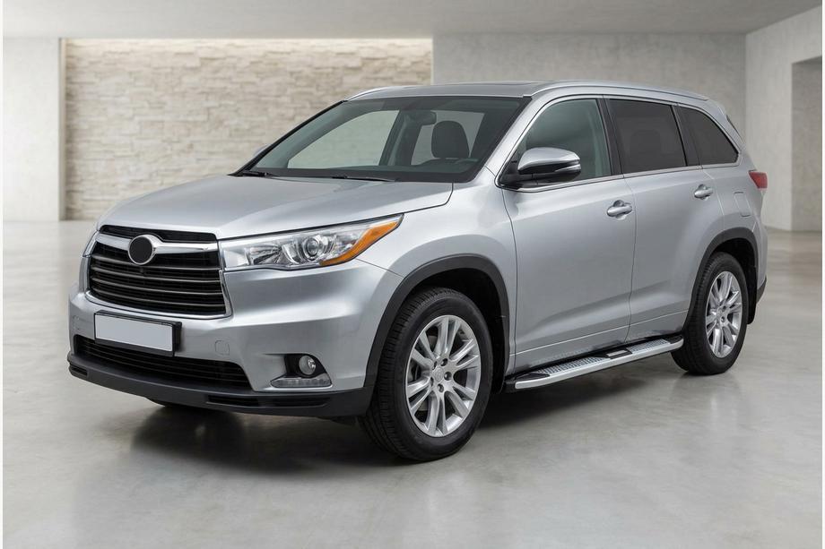 Toyota Highlander 2013–2019 Mevsim Grey sānu pakāpieni (2 gab., alumīnijs) Image