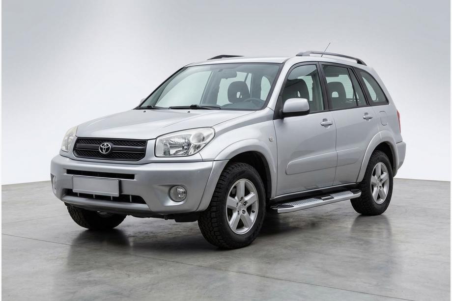 Toyota Rav 4 2001–2005 Mevsim Grey sānu pakāpieni (2 gab., alumīnijs) Foto 1