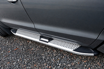 Volkswagen Amarok 2010–2022 Mevsim Grey sānu pakāpieni (2 gab., alumīnijs) foto 2