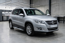 Volkswagen Tiguan 2007–2016 Mevsim Grey sānu pakāpieni (2 gab., alumīnijs) foto 1