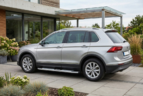 Volkswagen Tiguan 2016–2023 Mevsim Grey sānu pakāpieni (2 gab., alumīnijs) foto 1