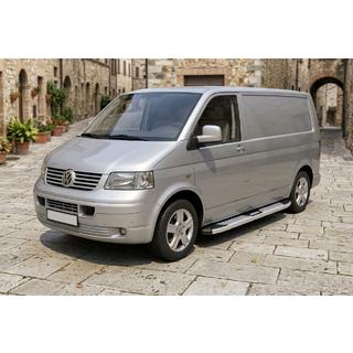 Mevsim Grey sānu pakāpieni (2 gab., alumīnijs) Volkswagen T5 Transporter 2003–2010 foto 1