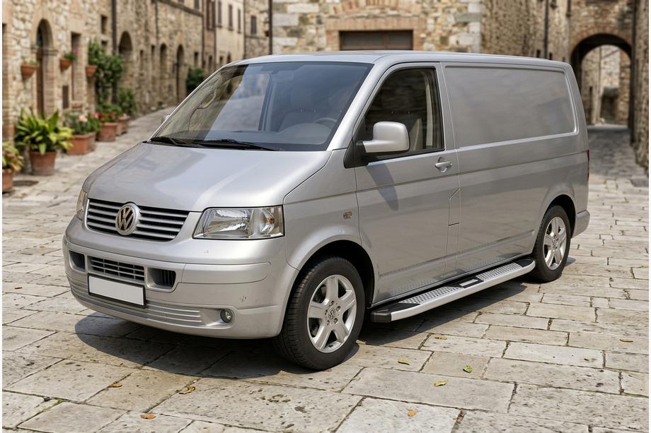 Volkswagen T5 Transporter 2003–2010 Mevsim Grey sānu pakāpieni (2 gab., alumīnijs) Image