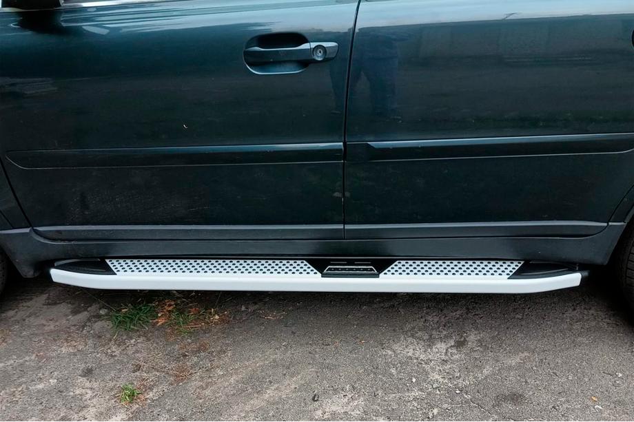 Volvo XC90 2002–2014 Mevsim Grey sānu pakāpieni (2 gab., alumīnijs) Foto 3