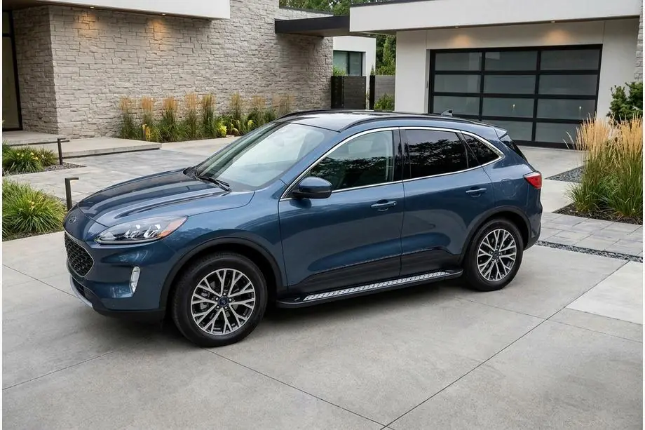 Ford Kuga/Escape 2019– Sānu pakāpieni Vision New Black (2 gab., alumīnijs) Image
