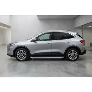 Sānu sliekšņi Tayga Grey (2 gab., alumīnijs) foto 1