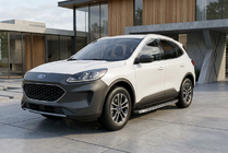 Ford Kuga/Escape 2019– Sānu pakāpieni BlackLine (2 gab., alumīnijs) foto 1