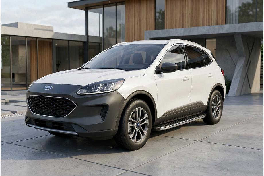 Ford Kuga/Escape 2019– Sānu pakāpieni BlackLine (2 gab., alumīnijs) Image
