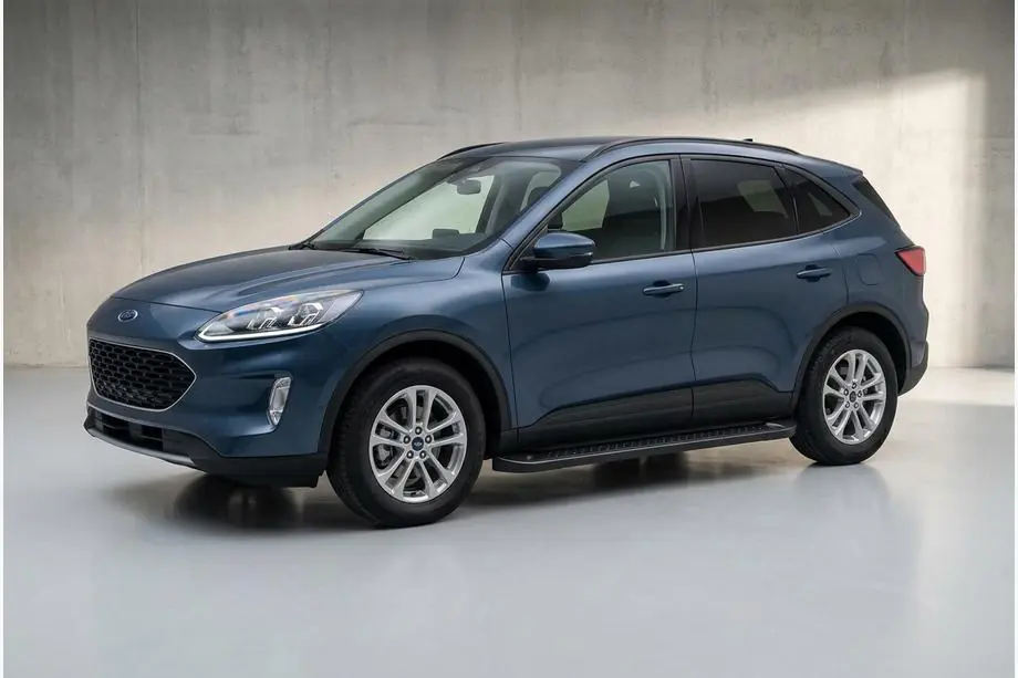 Ford Kuga/Escape 2019– Sānu sliekšņi Allmond Black (2 gab., alumīnijs) Image